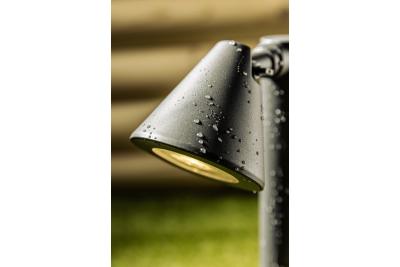 Decor Tuinarmatuur LUSTINO-P 50 GU10 MAX.20W IP44 AC220-240V 50-60Hz montagepaal grafiet. 1208964033