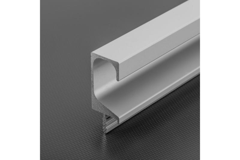 Aluminium profile studded C, 3.5 m, anodized 1208964053