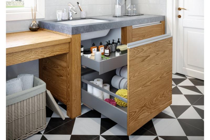 Continuous aluminium handle profile L l=3500mm brushed steel 1208964057