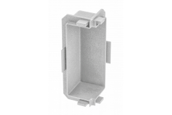 Internal connector VELLO profile C, aluminium colour, (10 pcs/op.) 1208964148