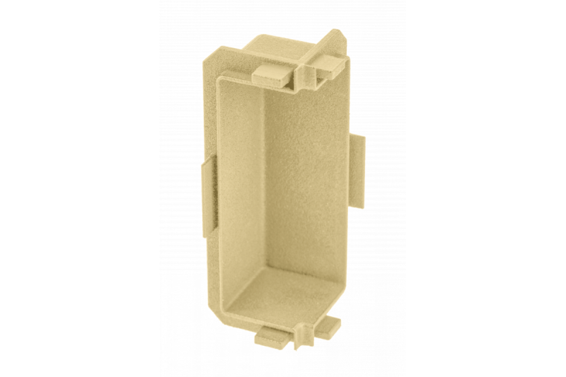 VELLO internal connector C profile, gold, (10 pcs/op.) 1208964152