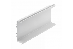 Aluminum profile, handleless system VELLO with LED function, C, white, length 3 m 1208964210
