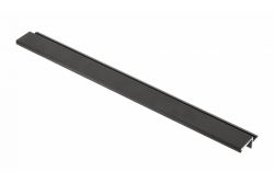 GTV VELLO profile, handleless system, retain, L=3000 mm, 16 mm, Al, black 1208964236