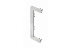 End cap for C profile, incomplete, VELLO handleless system with LED function, gray (10 pcs / pack) 1208964276
