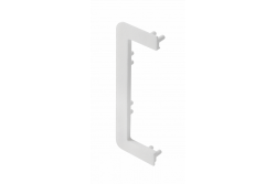 End cap for C profile, incomplete, VELLO handleless system with LED function, white (10 pcs / pack) 1208964280