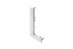End cap for L profile, incomplete, VELLO handleless system with LED function, gray left (10 pcs / bag) 1208964294