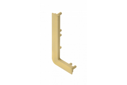 L-profile cap incomplete, VELLO handleless system with LED function, gold left (10 pcs./op.) 1208964302