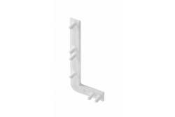 End cap for L profile, incomplete, VELLO handle-free system with LED function, white right (10 pcs / pack) 1208964307