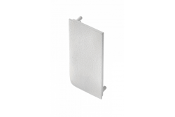 End cap for L profile - full, VELLO handle-free system with LED function, gray left (10 pcs / pack) 1208964312