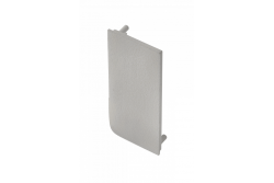 End cap for L profile - full, VELLO handleless system with LED function, silver left (10 pcs / pack) 1208964314