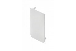 End cap for L profile - full, VELLO handleless system with LED function, white left (10 pcs / pack) 1208964316