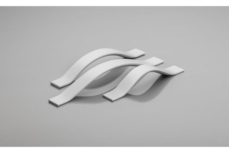 Aluminium handle 319 C=128mm aluminium 1208965411