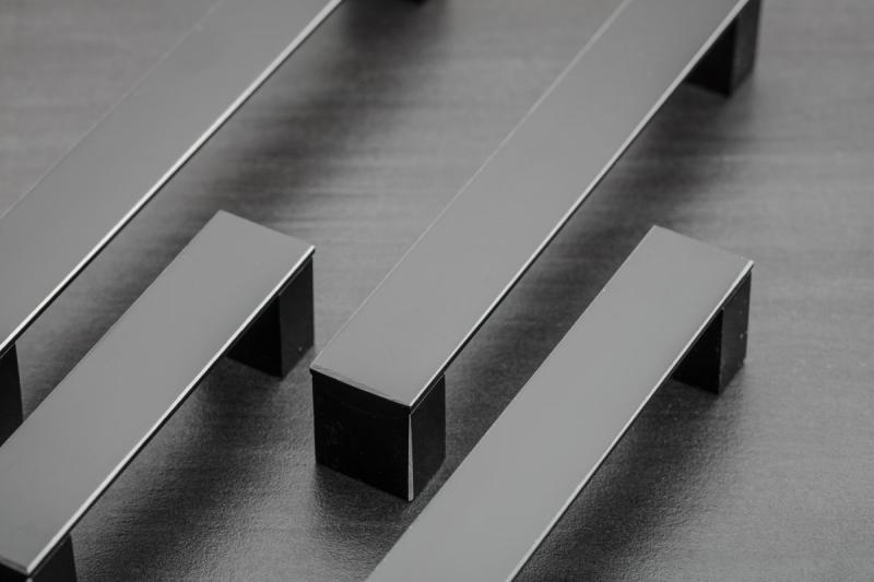 Aluminium handle ARES C=320mm black 1208965478