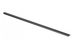 Aluminium handle HEXA, L=1200 mm, matt black 1208965516