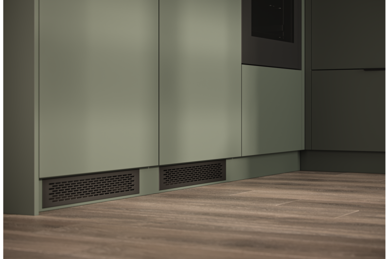 HEXI aluminium handle (matte black) 192mm/225mm 1208965571