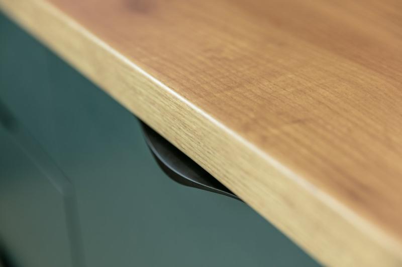 Aluminum handle PICADO C=256/596/18 mm black matt 1208965638