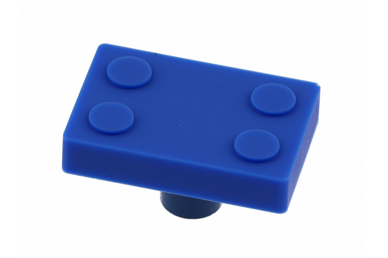 Rubber handle Block blue 1208965669