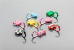 Rubber handle Button gray 1208965672