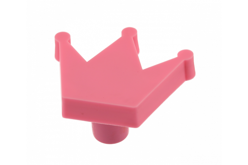 Rubber handle Crown pink 1208965675