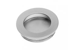 Zamak flush pull handle B224 round aluminium 1208965708