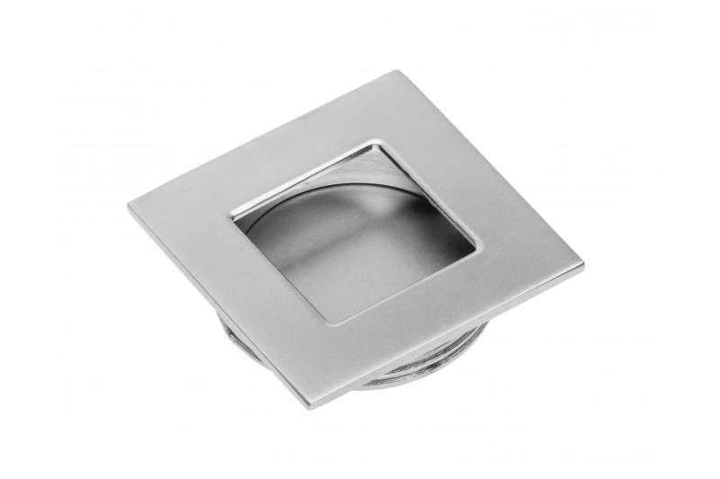 Zamak flush pull handle B226 square aluminium 1208965713