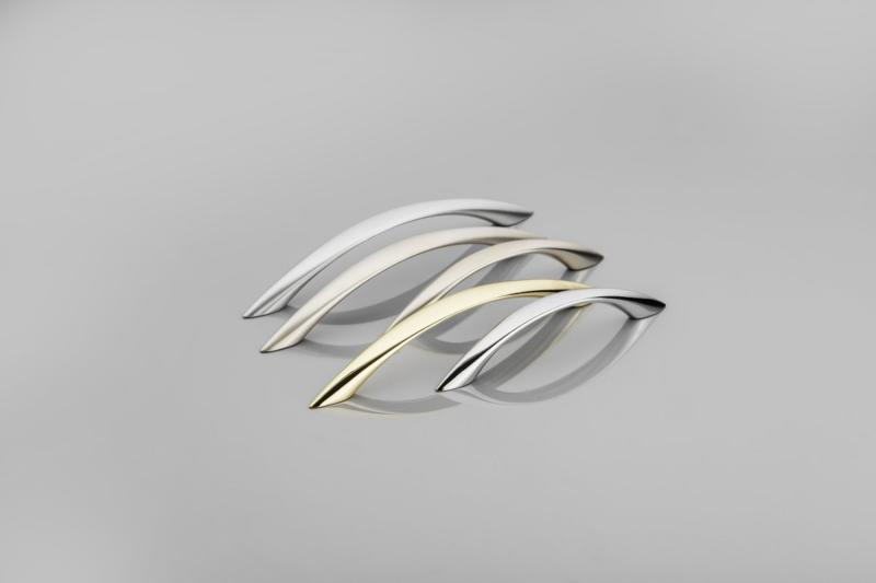 Zamak handle 01 C=128mm aluminium 1208965721