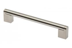 Zamak handle 336 C=192mm brushed steel 1208965767