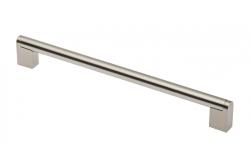 Zamak handle 336 C=256mm brushed steel 1208965768