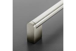 Zamak handle 336 C=256mm brushed steel 1208965768