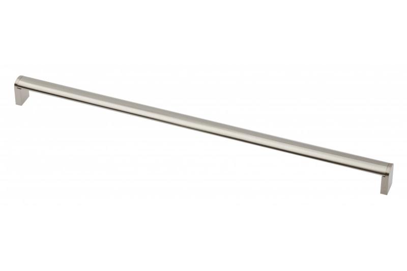 Zamak handle 682 C=416mm brushed steel 1208965789