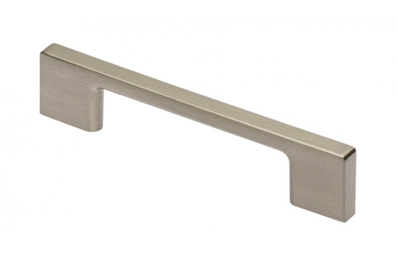 Zamak handle 819 C=96mm brushed steel 1208965798