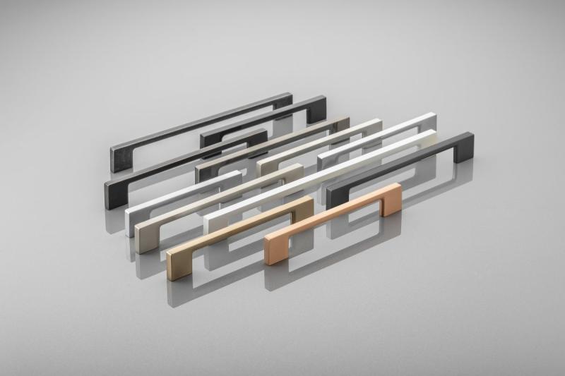 Zamak handle 819 C=128mm aluminium 1208965806