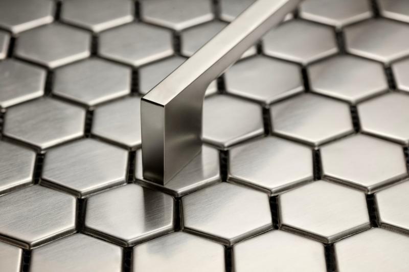 Zamak handle 819 C=192mm black chrome 1208965832