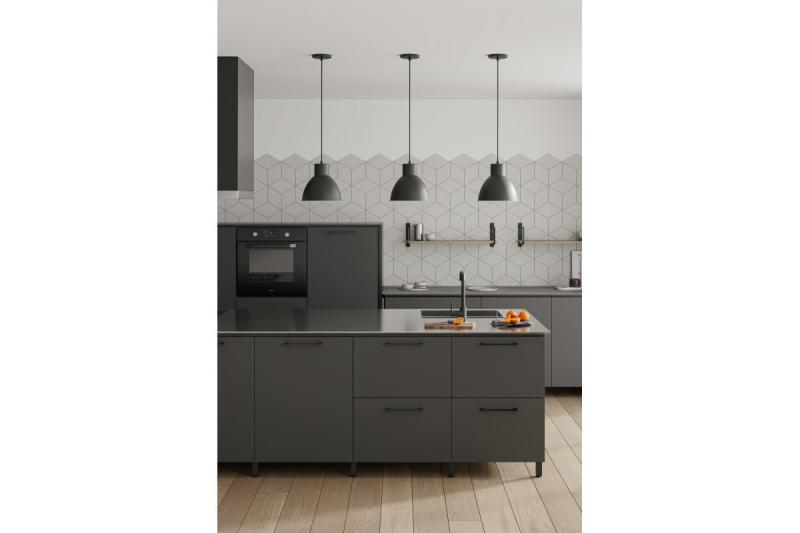 Zamak handle 819 C=320mm black 1208965856