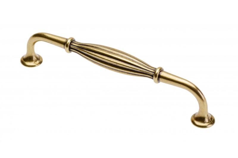 Zamak handle ABIATE C=128mm antique brass 1208965857