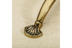 Zamak handle ACERA C=96mm antique brass 1208965858