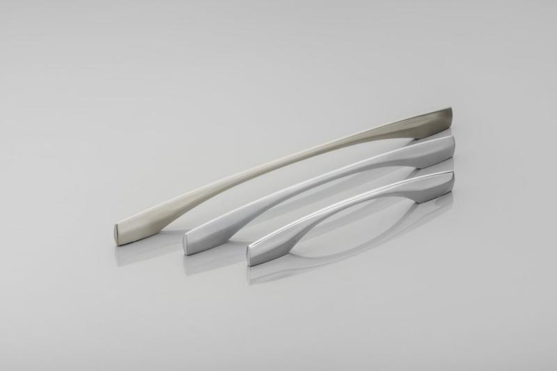 Zamak handle ANCONA C=192/224 mm aluminum 1208965865