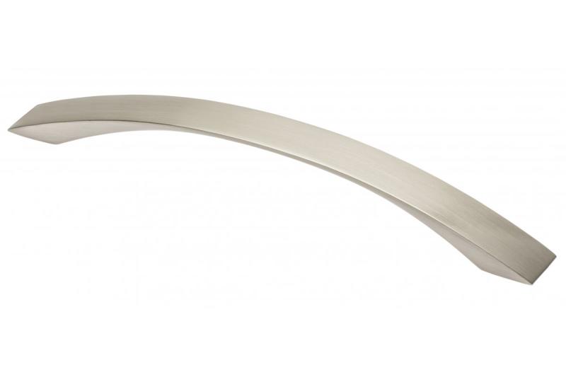 Zamak handle CALABRIA C=224mm brushed steel 1208965921