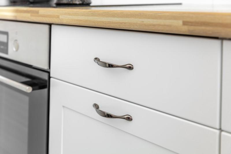 Zamak handle CAMAIO C=128mm black chrome 1208965927