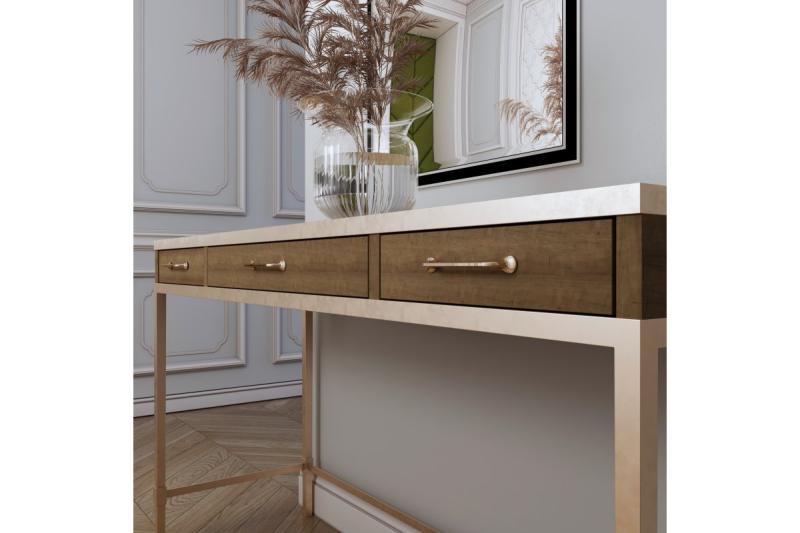 Bracket FABRICIO C=320 mm brass 1208966001