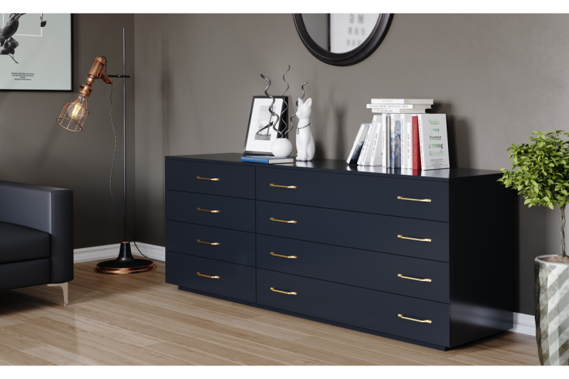 Bracket FLAVIO C=192 mm inox - brushed steel 1208966022