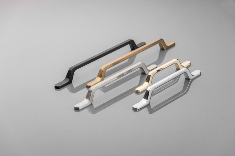 Bracket FLAVIO C=192 mm gold brass 1208966023