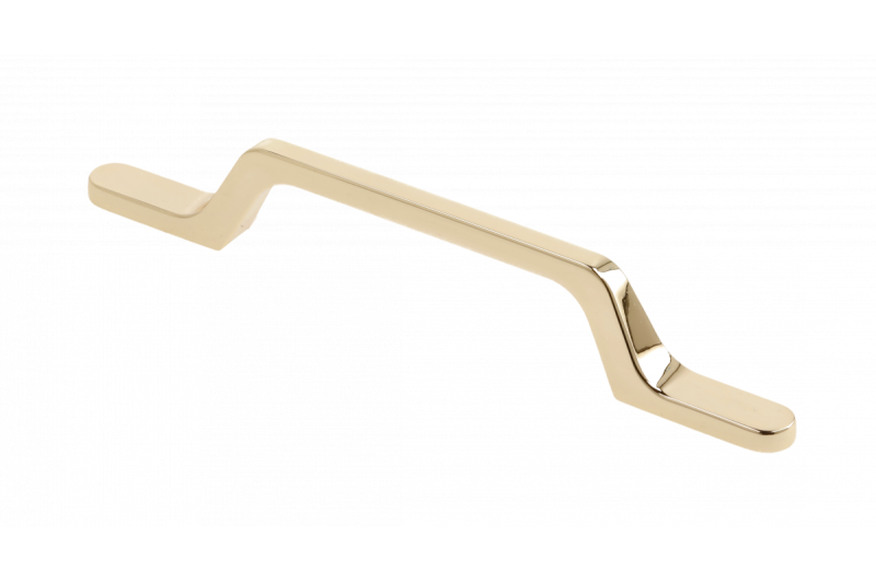 Bracket FLAVIO C=96 mm brass 1208966030