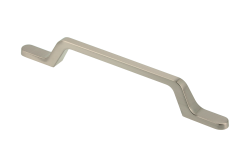 Zamak handle FLAVIO C=96 mm inox 1208966031
