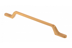 Zamak handle FLAVIO C=96 mm gold brass 1208966032
