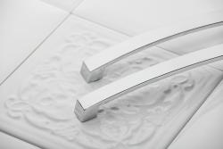 Zamak handle G0, C= 128 mm, chrome 1208966040