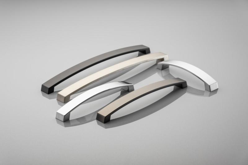 Zamak handle G1 C=160mm aluminium 1208966058