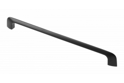 Zamak handle MILANO C=256 mm black matt 1208966115