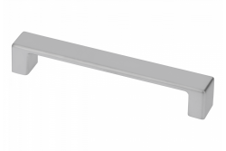 Zamak handle MODENA, C= 128 mm, aluminum 1208966117