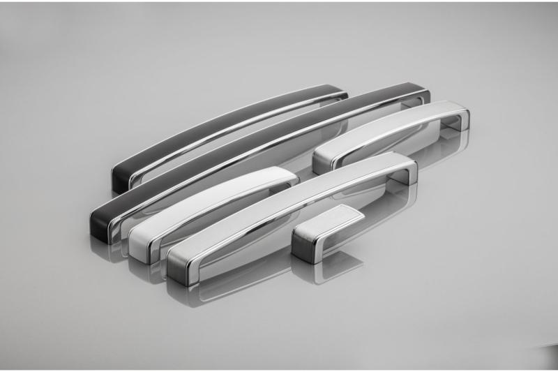 Zamak handle MONZA C=256mm black 1208966140